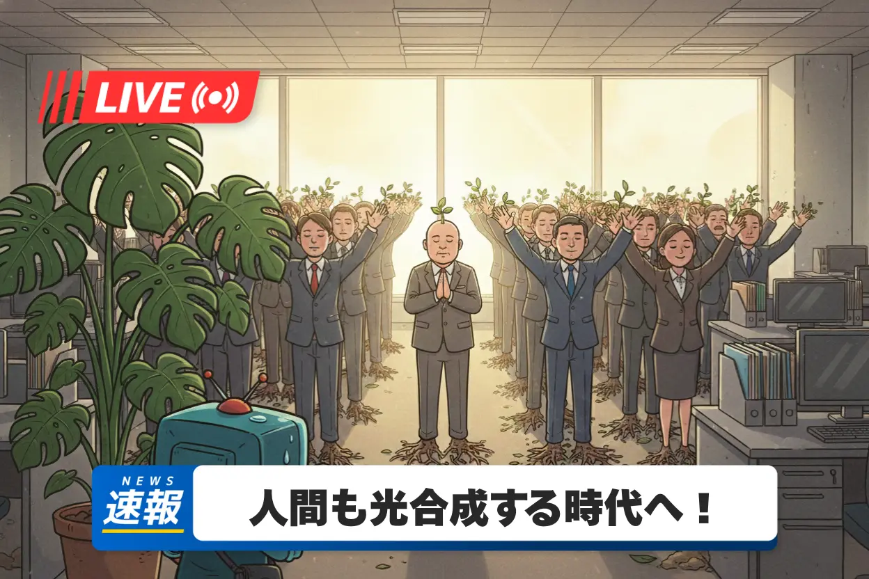 世界中で流行する「光合成休憩」の実態とは？ 企業の“緑化”に潜む不穏な影(それ、植物が言ってましたよレポートNo.2)