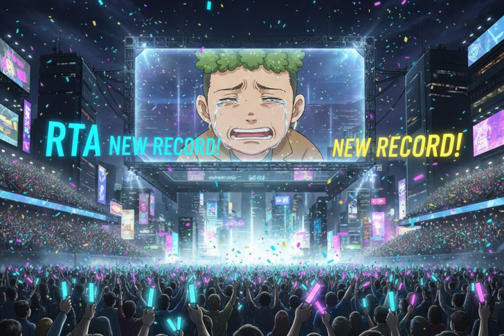 パセリ端之助のパンツ下ろしRTAに歓喜する未来人